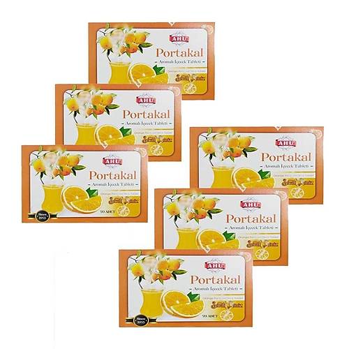 Portakal Aromalı İçecek Tableti 70 Adet-500 Gr x 6 Adet