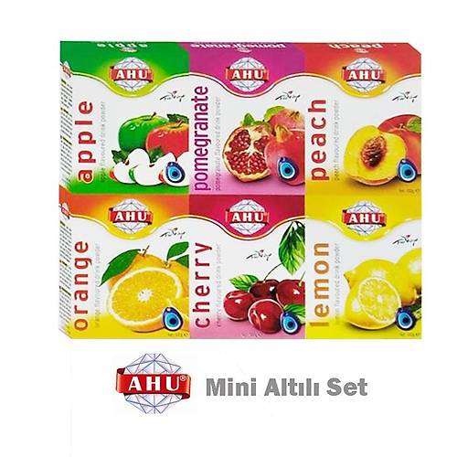 Altılı Mini Aromalı İçecek Seti -100 gr'lık