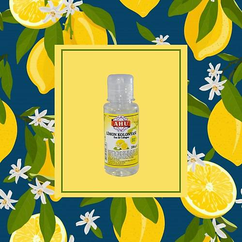 AHU Limon Kolonyas 80 Derece - 100 ml + 400 ml kili Set