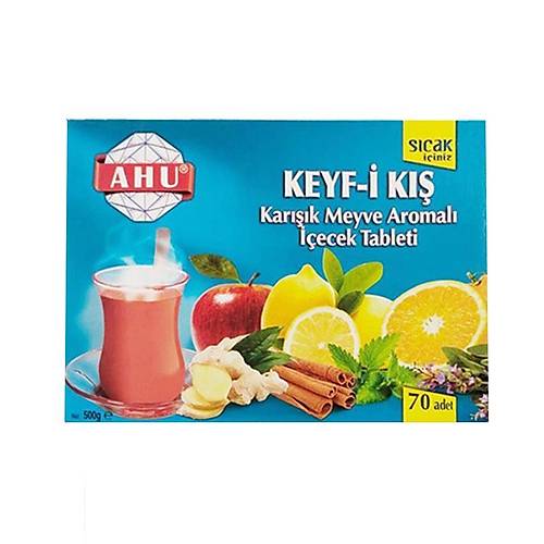 Keyf-i K Kark Meyve Aromal ecek Tableti 70 Adet-500 Gr x 6 Adet