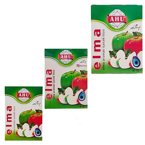 Elma Hazr Kutu Toz ecek 500 gr.+250 gr.+ 100 gr. Sper 3'l Paket