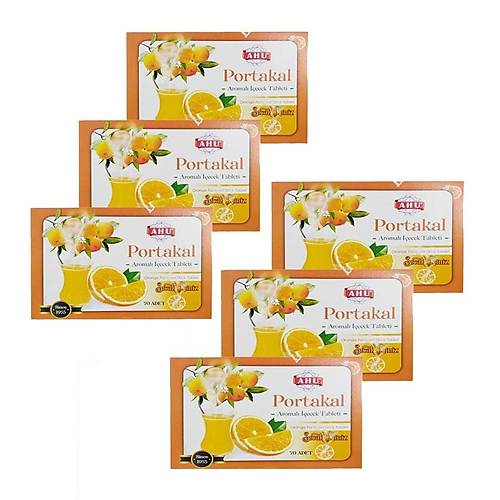 Portakal Aromal ecek Tableti 70 Adet-500 Gr x 6 Adet