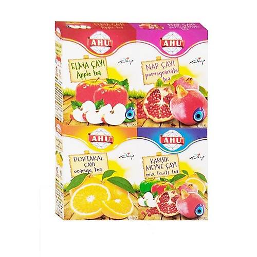 Natural Drtl ay Seti (Elma-Nar-Portakal-Kark Meyve ay) -100 gr