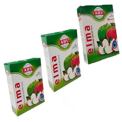 Elma Hazr Kutu Toz ecek 500 gr.+250 gr.+ 100 gr. Sper 3'l Paket