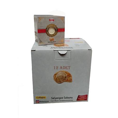 Salyangoz Sabunu - 150 gr.x 12 Adet