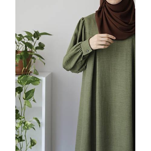 Sedef Elbise - Yeil