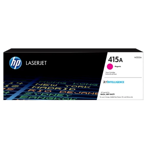HP 415A Magenta Krmz 2.100 Sayfa Toner W2033A