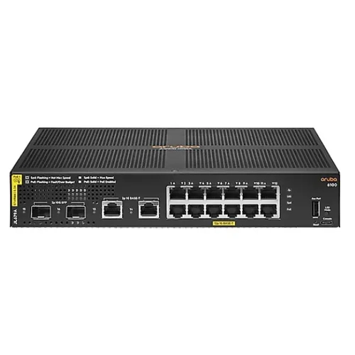 Aruba 6100 12G Port CL4 2SFP+ 139W Switch JL679A