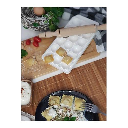 Pratik Yuvarlak Mantı Ravioli Kalıbı  Mantı Kesme Mantı Aparatı