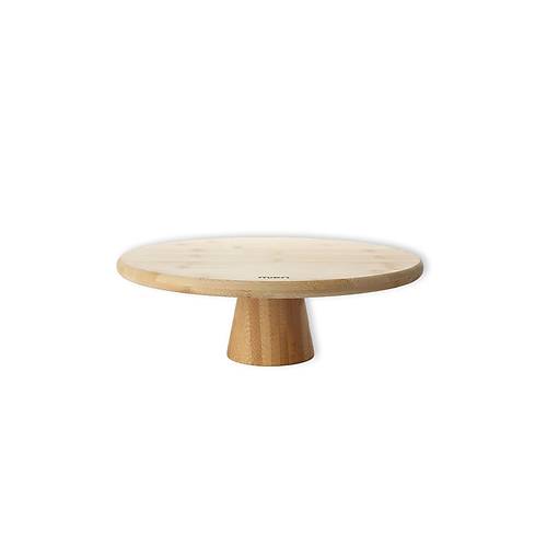 Bambu Düz Döner Sunumluk,Tepsi,Pizza Servis Sunum Tabağı 31 Cm