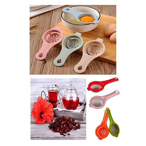 Çay Süzgeci Ve Yumurta Akı Ayırıcısı 2'Lİ Set