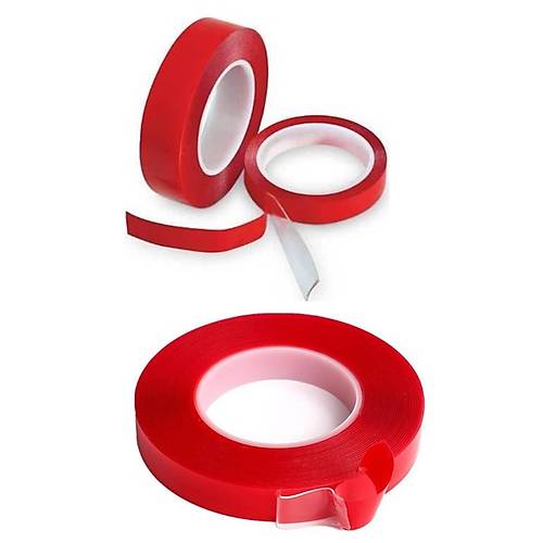Çift Taraflı Silikon Şeffaf Çok Amaçlı Bant 19mm - 1,5 Metre