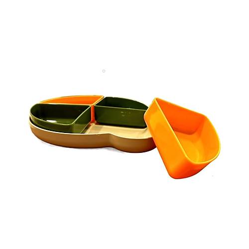 Yogi Mama Tabağı 5 Parça Beslenme Kutusu