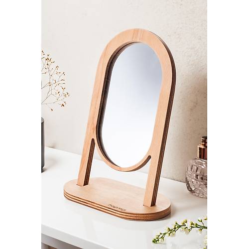 Ahşap Oval Ayaklı Dekoratif Ayna Makyaj Aynası Pinteres