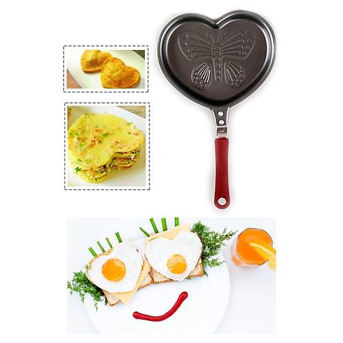 Figürlü Krep ve Omlet Tavası 14,5 x 17,5 Cm - 1 Adet
