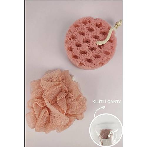 2'Li Set Banyo Lifi Ve Banyo Duş Süngeri