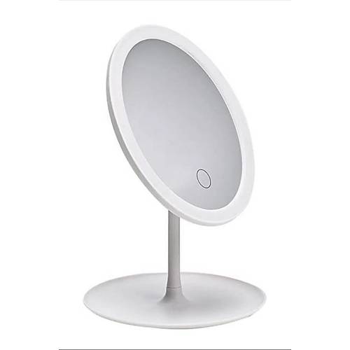 Led Işıklı Oval Ayna Dokunmatik Makyaj Aynası 