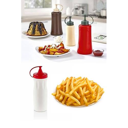 Pratik Plastik Sosluk, Ketçap ,Yağlık Şişesi 