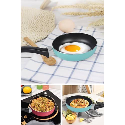 Yanmaz Yapışmaz Lüks Kulplu Sos Ve Yumurta Tavası 14Cm