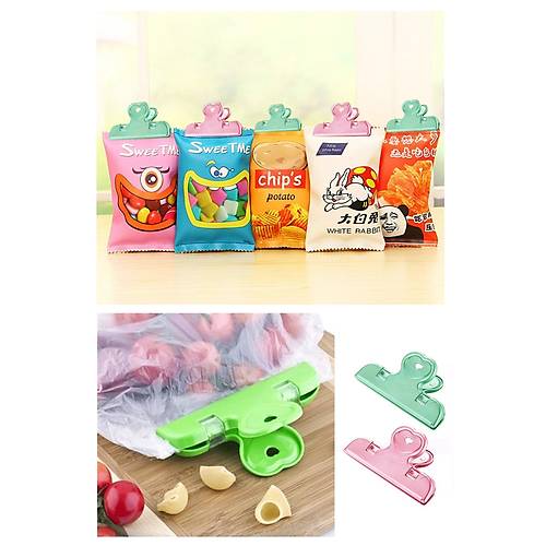 2'Li Mandal Poşet Paket Kapatıcı Mandal Klips