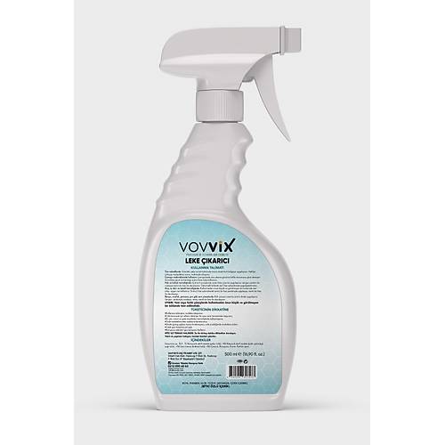 Vovvix Cok Amaçlı Leke Çıkarıcı Renk Koruyucu Bitkisel Özlü Sıvı Sprey 500 ML