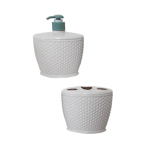 Banyo Diş Fırçalık ve Sıvı Sabunluk 2'Li Set