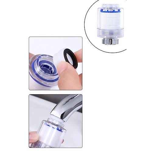 Bükülebilir Tasarruflu Filtreli Lavabo Musluk Başlığı