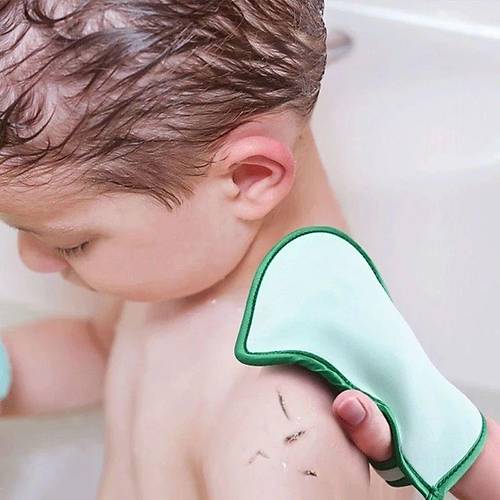 Vücut Cilt Temizleyici Nemli Kese Ölü Deri Sökücü Banyo Duş Süngeri Masaj Peeling