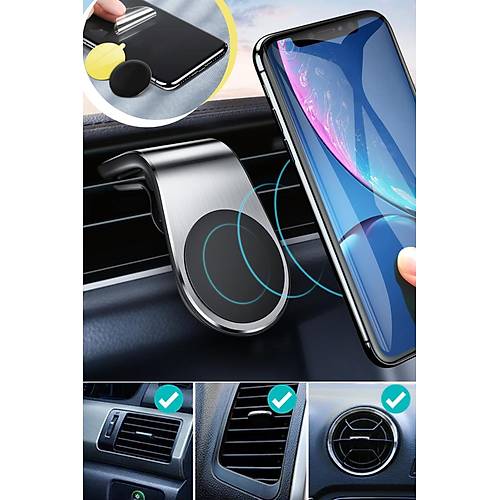 Universal Yeni Nesil Araç İçi Mıknatıslı Telefon Tutucu