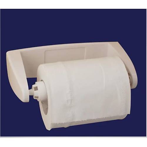 Yapışkanlı Vidalı Beyaz Tuvalet WC Kağıtlığı