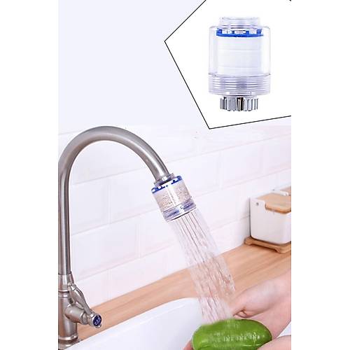 Bükülebilir Tasarruflu Filtreli Lavabo Musluk Başlığı