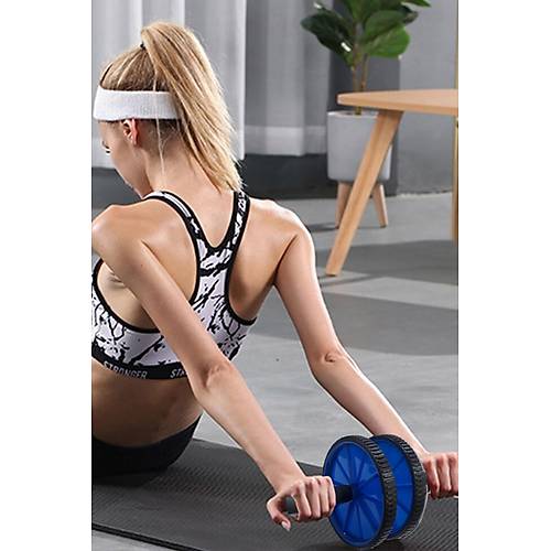 Ab Wheel Vücut Geliştirme ve Egzersiz Aleti