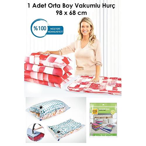 Yer Kaplamayan Orta Boy Vakumlu Hurç 98 x 68