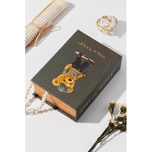 Ayı Model Mini Kitap Kutu Takı Aksesuar Organizer