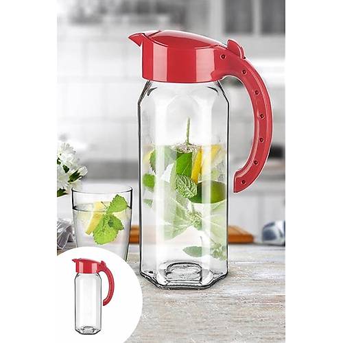 Pratik Kapaklı Doldurulabilir Sürahi 1,5 Lt