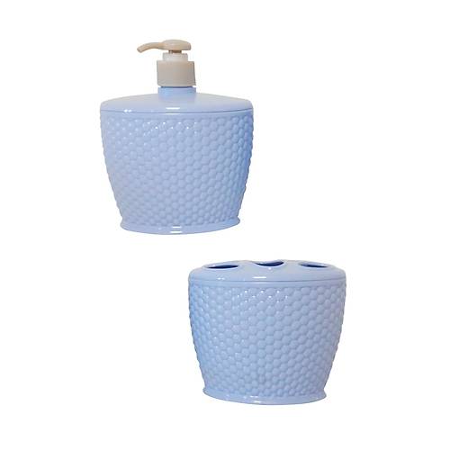 Banyo Diş Fırçalık ve Sıvı Sabunluk 2'Li Set