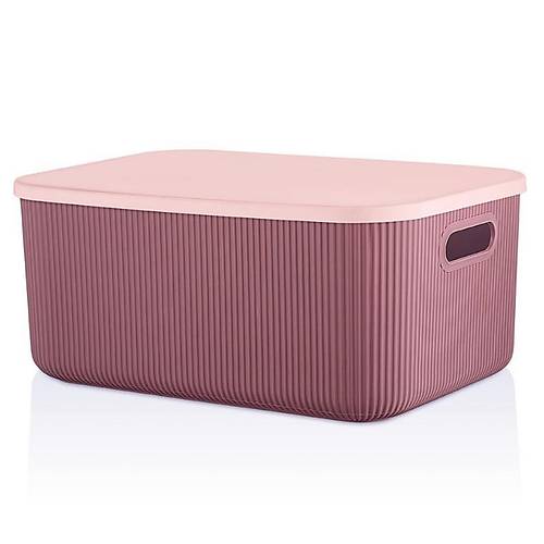 5'Li Set Saklama Kabı Renkli Kapaklı Kutu Organizer Set 4 Boy