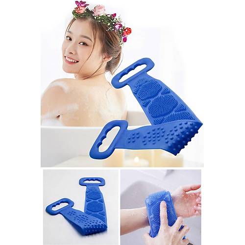 Masaj Etkili Silikon Banyo Sırt Kesesi Ölü Derilerden Kurtulun