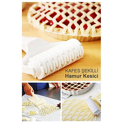 Kafes Şekilli Pratik Hamur Kesici ve Şekillendirici