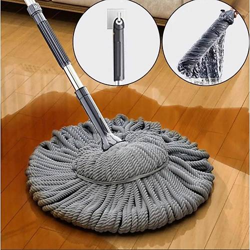 Kendinden Sıkmalı Yedek Bezli Büyük Boy Mop Temizlik Paspası