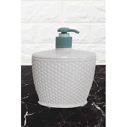 Banyo Diş Fırçalık ve Sıvı Sabunluk 2'Li Set Krem