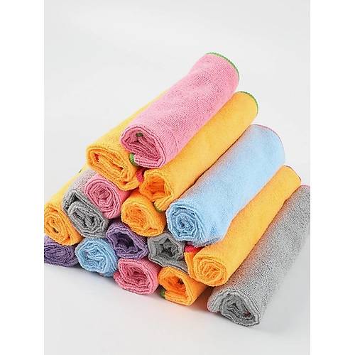 Yeni Teknoloji Mikrofiber Temizlik Bezi 40*40 Cm Ev Araba Ofis Her alanda Kullanım