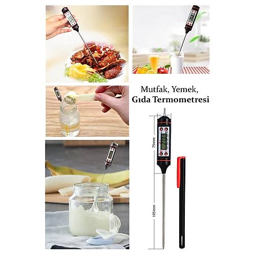 Dijital Gıda Termometresi, Sıcaklık Ölçer