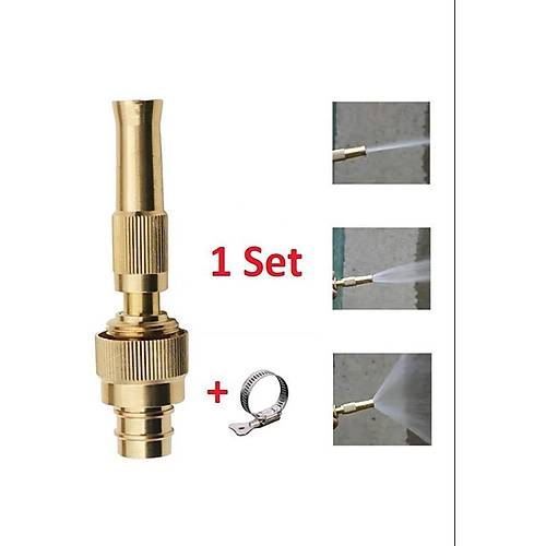 Ayarlanabilir Basınçlı Hortum Tazyikli Su Püskürtme Başlığı Gold