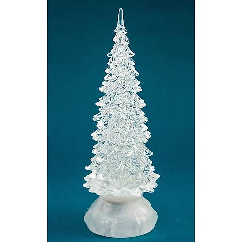 Kristal Rengarenk Işıklı Yeni Yıl Çam Ağacı Süsü Noel Aksesuarı 