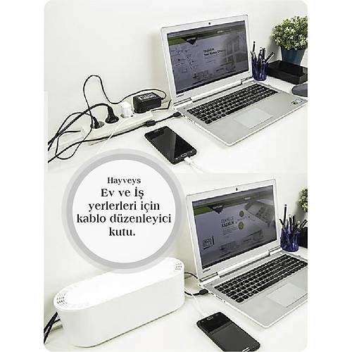 Kablo Düzenleyici Kutu Kablo Toplayıcı Organizer