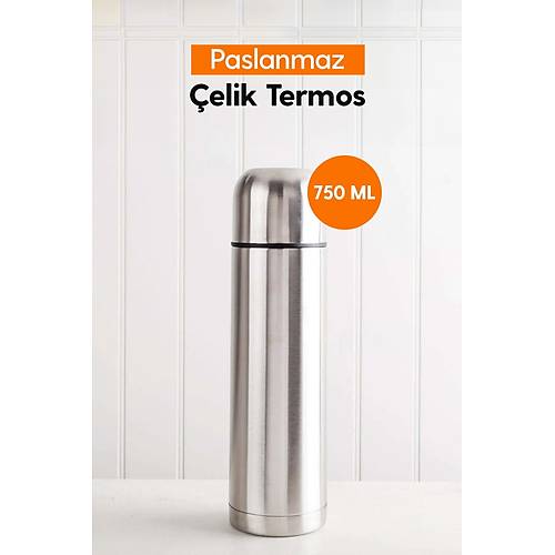 750 ML Paslanmaz elik Lks Termos Vakumlu 