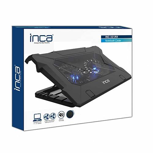 INCA  INC-321RX 7'-17'INCH  ÇİFT FAN + STAND SESSİZ SOĞUTUCU