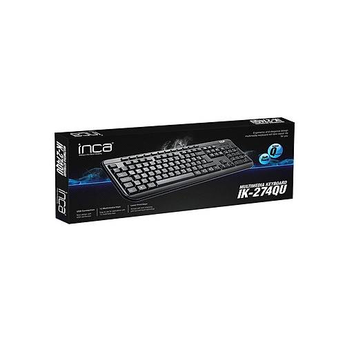 INCA IK-274QU Multimedia Laser Tuşlu Soft Touch Q Klave