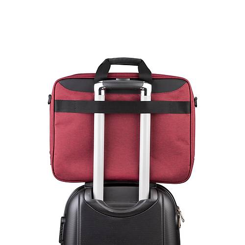 Classone Taranto Serisi VP3405 14 inch WTXpro Su Geçirmez Kumaş Laptop El Çantası -Bordo
